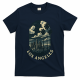 LA Vintage Los Angeles Skyline Retro  T-Shirt