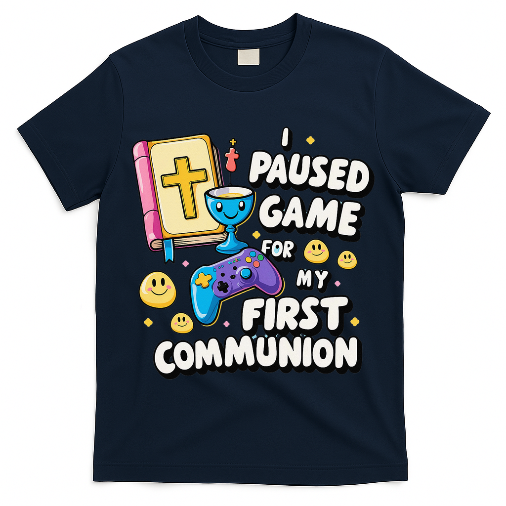 My 1st First Communion Video Game Controller T-Shirt