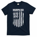 Murph 2026 Barbell American Flag T-Shirt - Navy