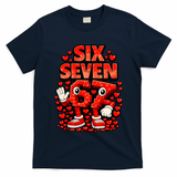 Meme 67 Six Seven 6 7 Valentine Heart T-Shirt