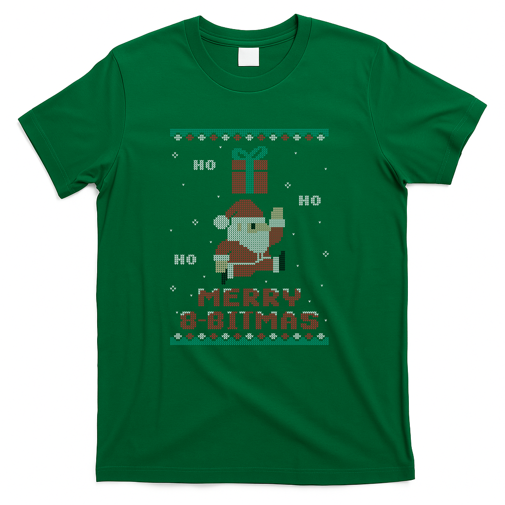 Merry 8-Bitmas - Green