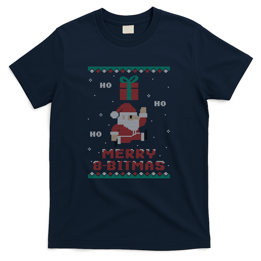 Merry 8-Bitmas - Navy