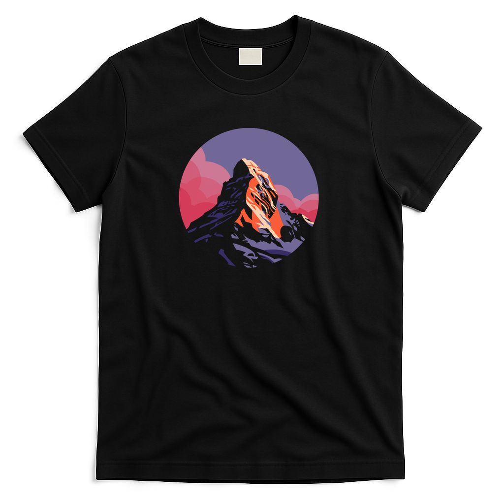 Matterhorn Alpenglow - Black