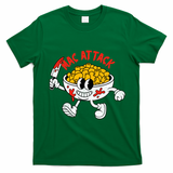 Mac Attack And Cheese Funny Food Meme T-Shirt - Irish Green