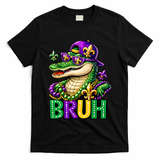 Mardigator Alligator Bruh Mardi Gras T-Shirt