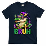 Mardigator Alligator Bruh Mardi Gras T-Shirt