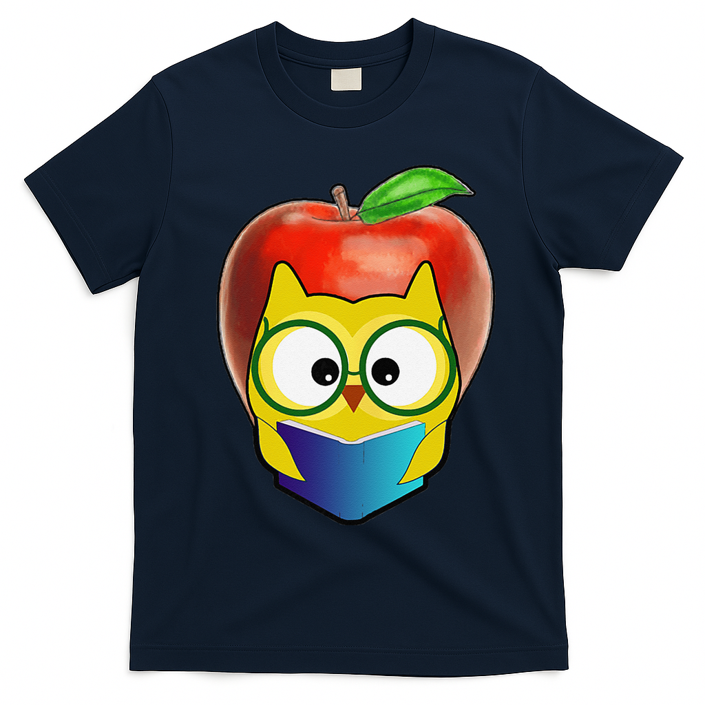 Ms. Appleberry Costume Miss Appleberry Halloween Costume T-Shirt - Navy Blue