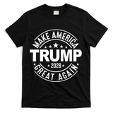 Make America Great Again Trump 2028 T-Shirt - Black