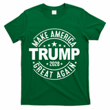 Make America Great Again Trump 2028 T-Shirt - Green