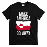 Make America Go Away Greenland Flag Vintage T-Shirt