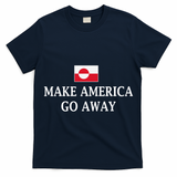 Make America Go Away Greenland Flag Anti-MAGA T-Shirt