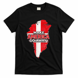 Make America Go Away Greenland Map MAGA T-Shirt