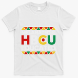 Melanated And Hbcu Educated Historical Black College Alumni T-Shirt - White