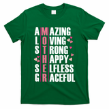 Mother Amazing Loving Strong Happy Selfless Graceful T-Shirt