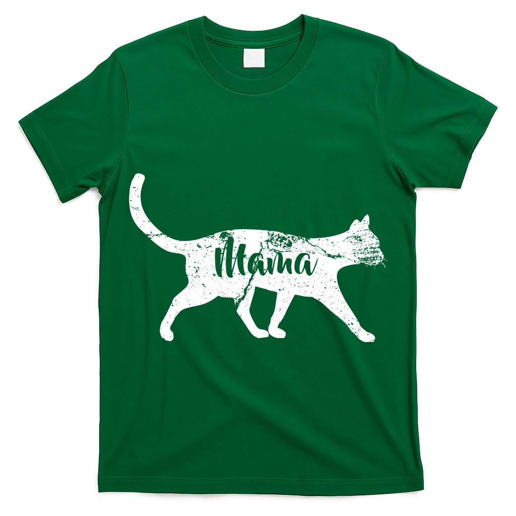 Mama Cat Mom T-Shirt