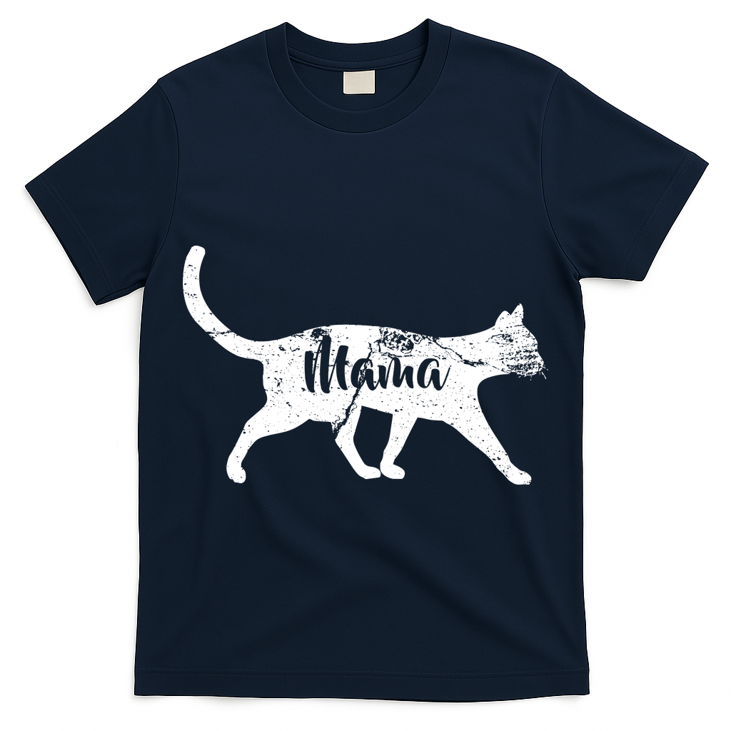 Mama Cat Mom T-Shirt