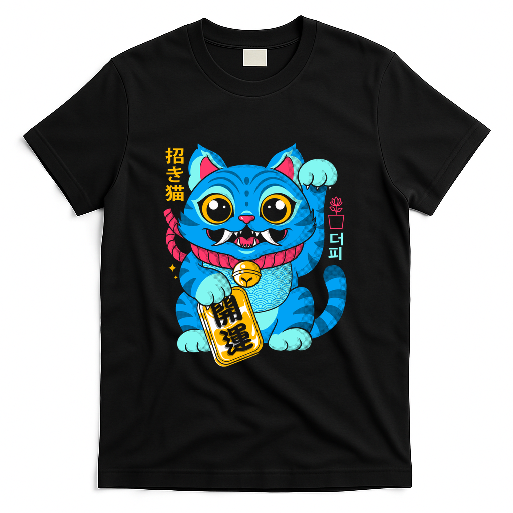 Maneki-Tiger - Black