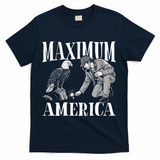 Maximum America Patriotic Bald Eagle T-Shirt - Navy