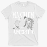 Maximum America Patriotic Bald Eagle T-Shirt - White