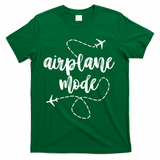 Mode Airplane Summer Vacation Travel Airplane T-Shirt - Green