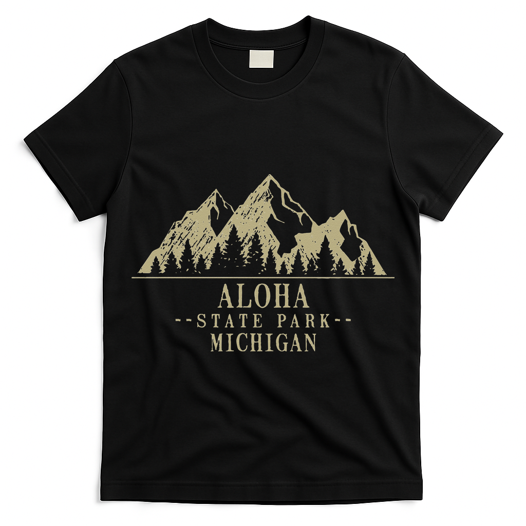 Michigan Aloha State Park T-Shirt