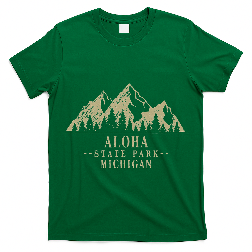 Michigan Aloha State Park T-Shirt