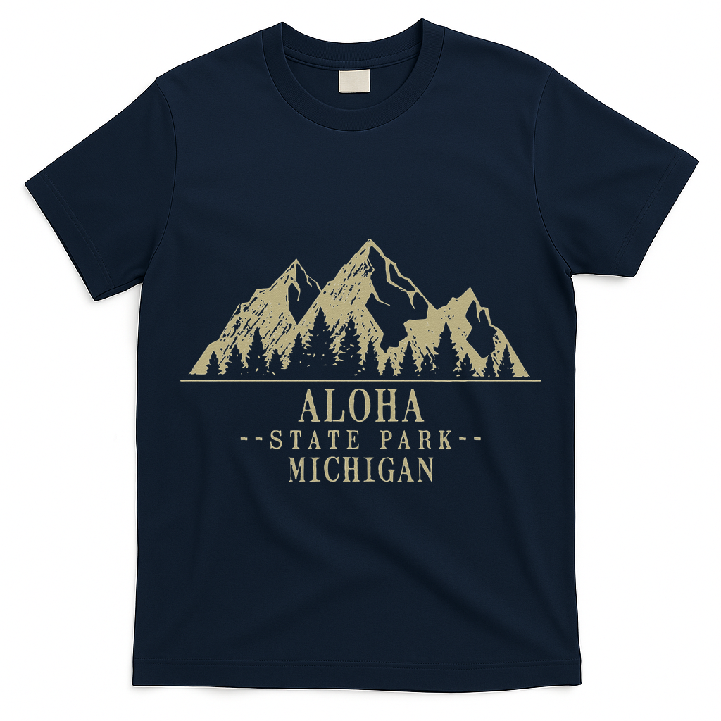 Michigan Aloha State Park T-Shirt