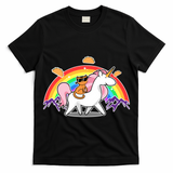 Magical Adventure Tacos Cat Unicorn Rainbow T-Shirt
