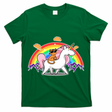 Magical Adventure Tacos Cat Unicorn Rainbow T-Shirt