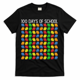 Master Builder Funny Building Blocks 100 Days Of School T-Shirt - Black