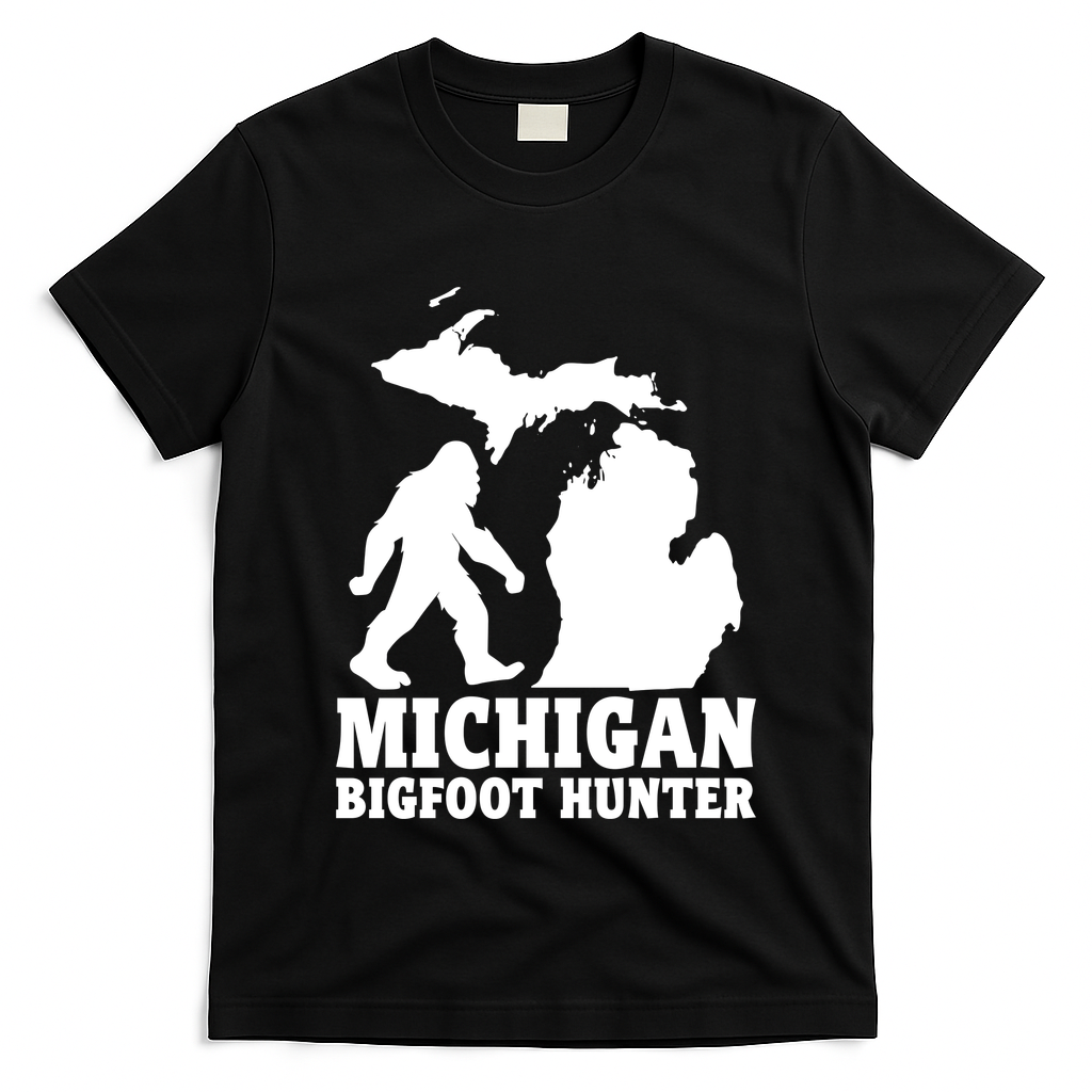Michigan Bigfoot Hunter T-Shirt