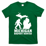Michigan Bigfoot Hunter T-Shirt