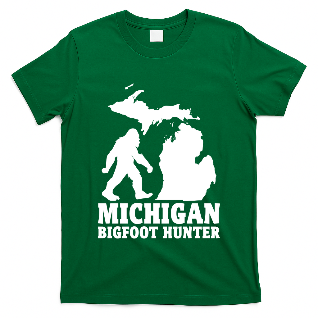 Michigan Bigfoot Hunter T-Shirt