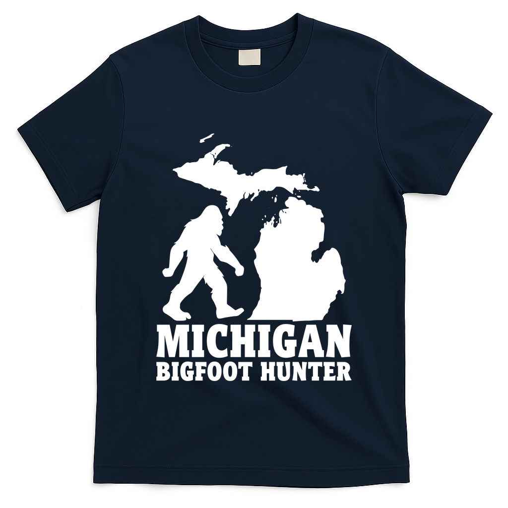 Michigan Bigfoot Hunter T-Shirt