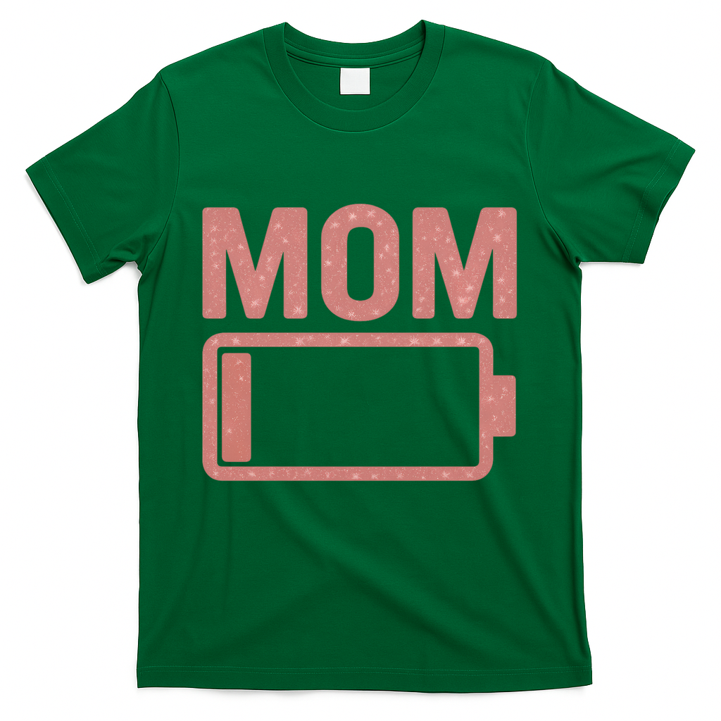 Mom Battery Level T-Shirt
