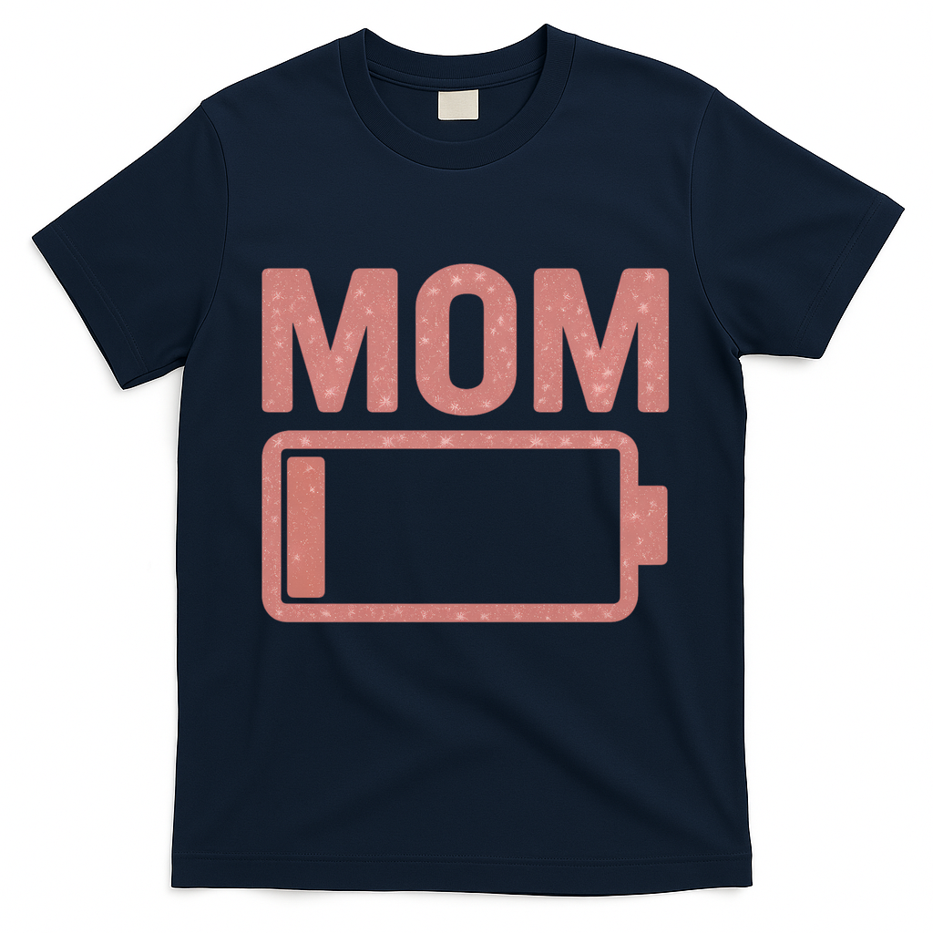 Mom Battery Level T-Shirt