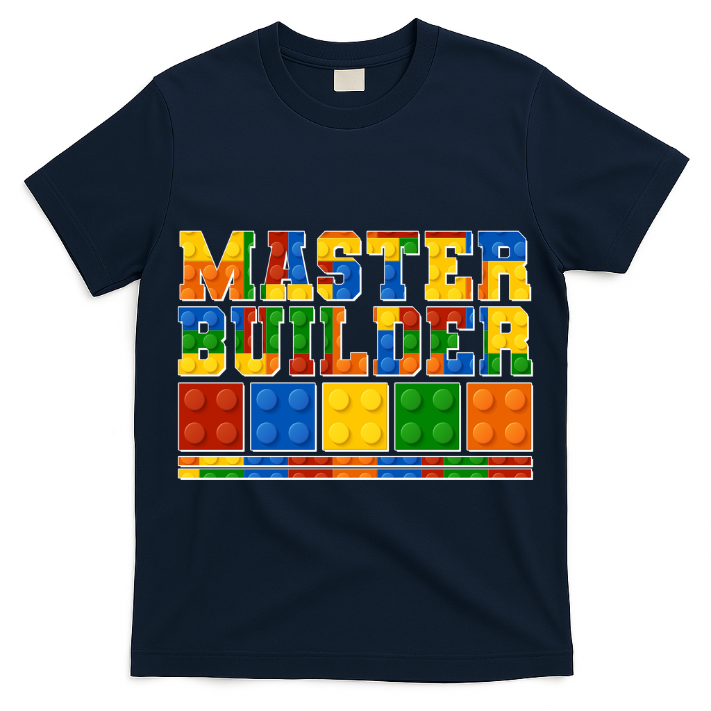 Cool Master Builder Lego Fan T-Shirt