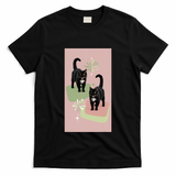 Mid Century Cats Atomic Cat Retro Pin.K 50s 60s T-Shirt