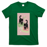 Mid Century Cats Atomic Cat Retro Pin.K 50s 60s T-Shirt