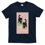 Mid Century Cats Atomic Cat Retro Pin.K 50s 60s T-Shirt