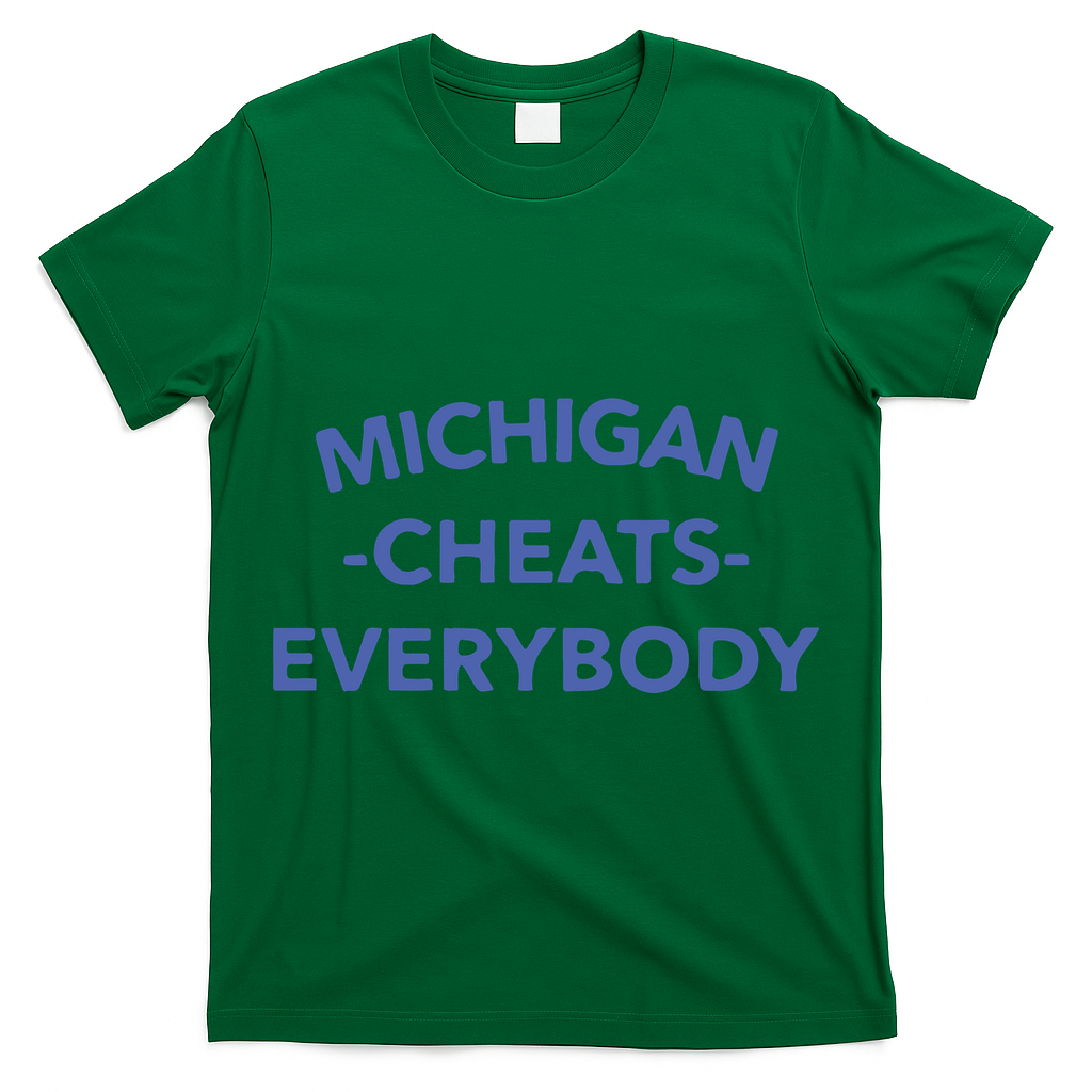 Michigan Cheats Everybody T-Shirt