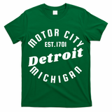 Motor City Est 1701 Detroit Michigan T-Shirt