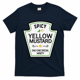 Mustard Condiments Group Halloween Costumes T-Shirt - Navy Blue