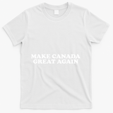 Make Canada Great Again Canada 51st State Funny T-Shirt - White