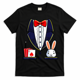 Magician Costume Halloween Magic Show Women T-Shirt - Black