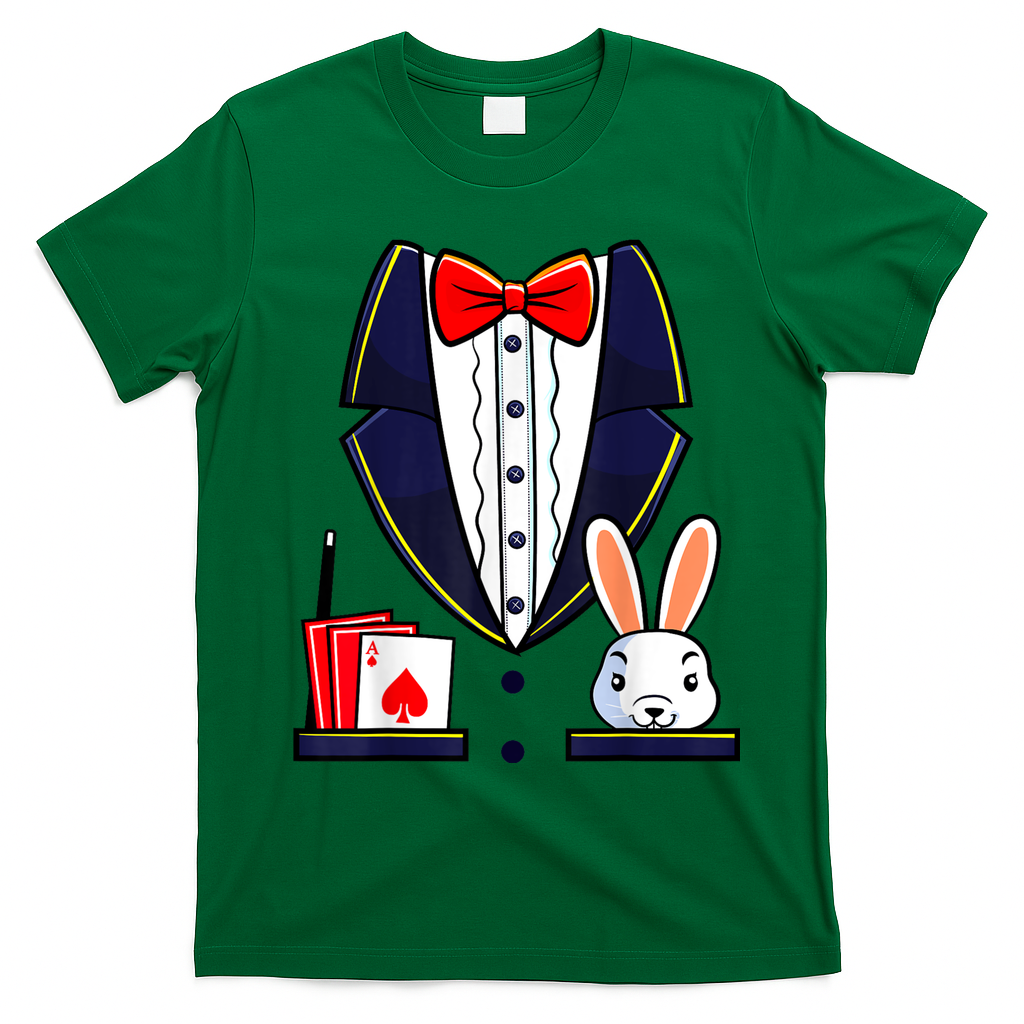 Magician Costume Halloween Magic Show Women T-Shirt - Irish Green