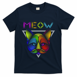 Meow Cat Neon T-Shirt