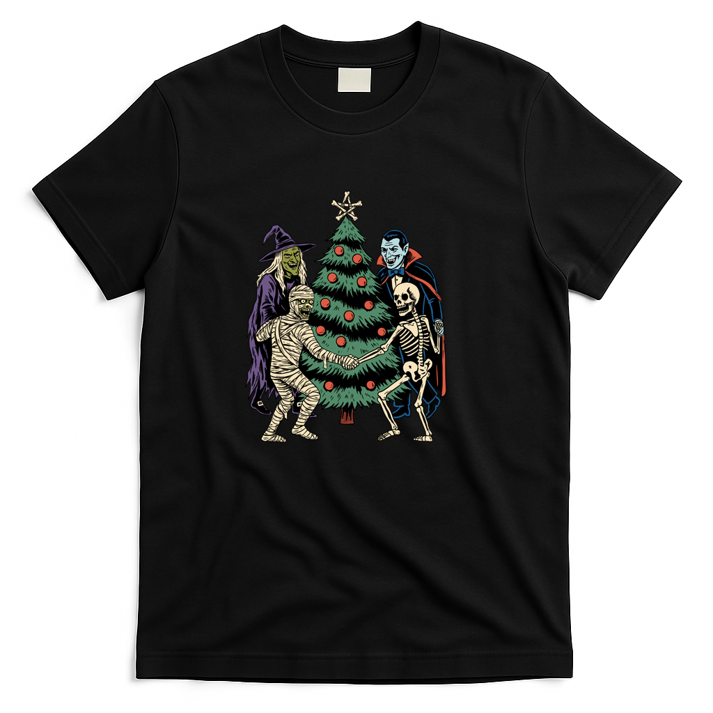 Monsters Christmas - Black