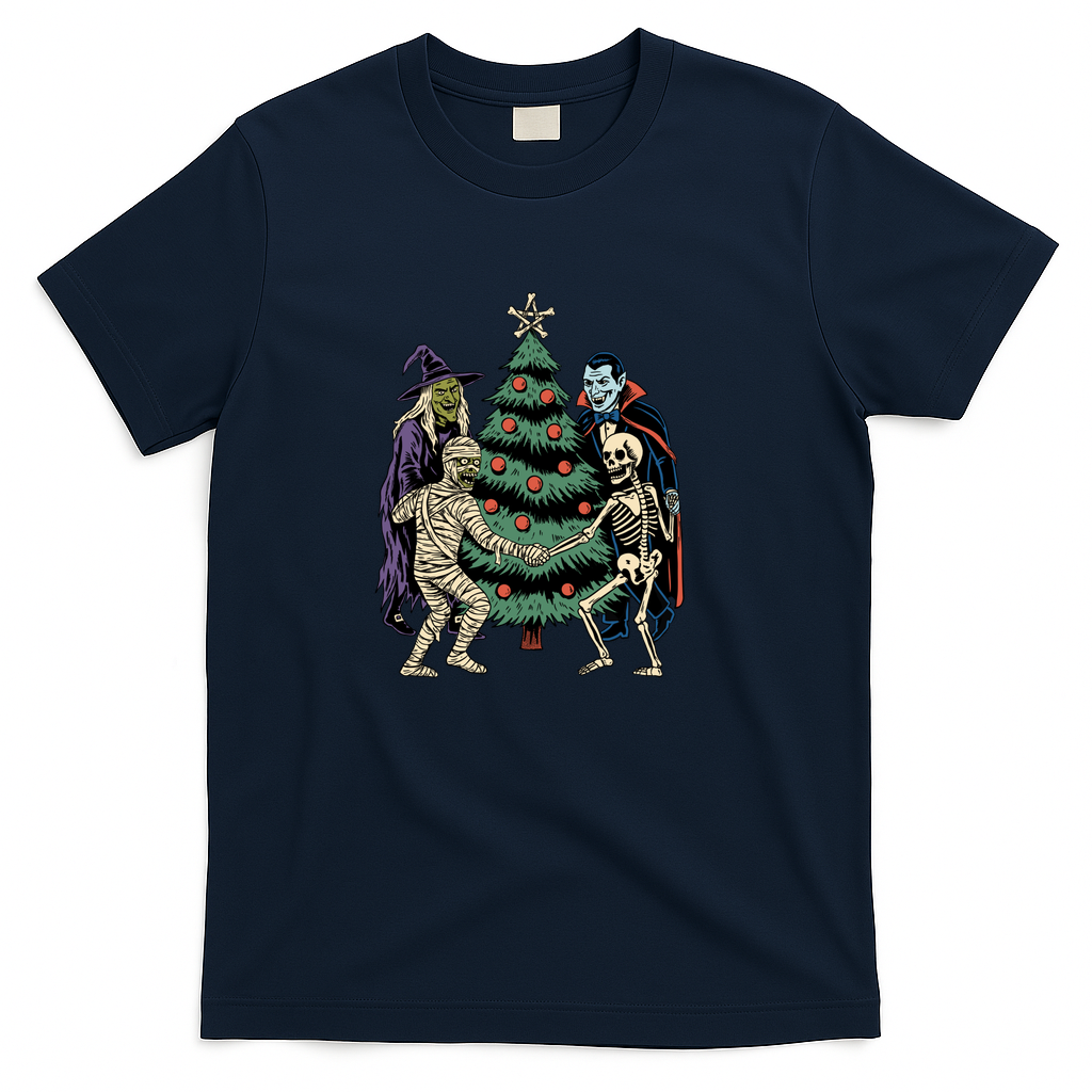 Monsters Christmas - Navy