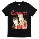 Meowy Catmas Vintage Christmas Cats T-Shirt